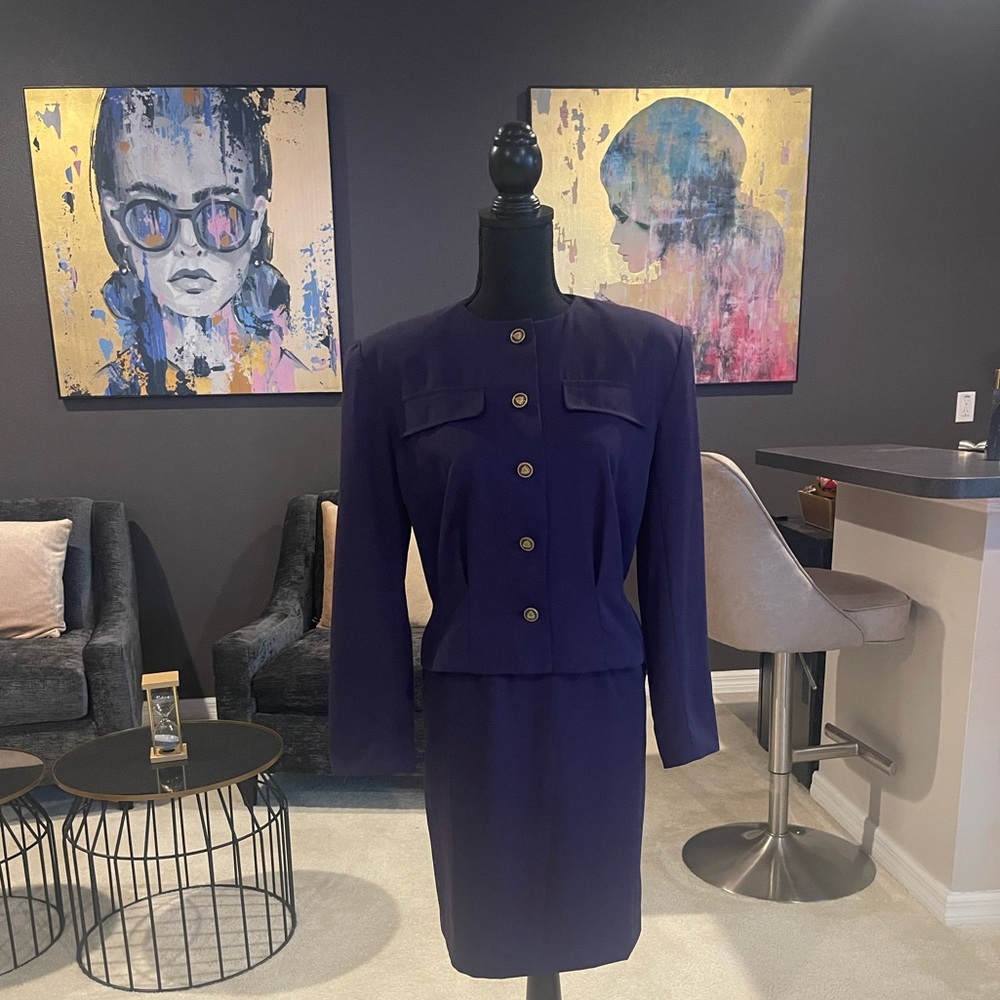 Liz Claiborne vintage skirt suit set